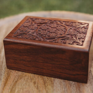Carved Rosewood Box